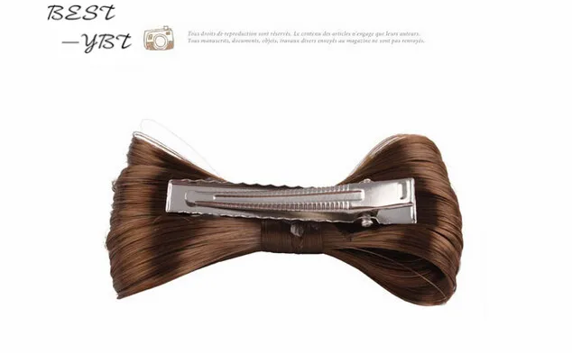 Женская заколка-бант для волос с большим бантом |