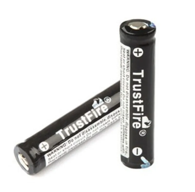 Высокое качество 4 шт./лот AAA 10440 600 мАч 3 7 В TrustFire Аккумуляторная Литиевая Батарея |