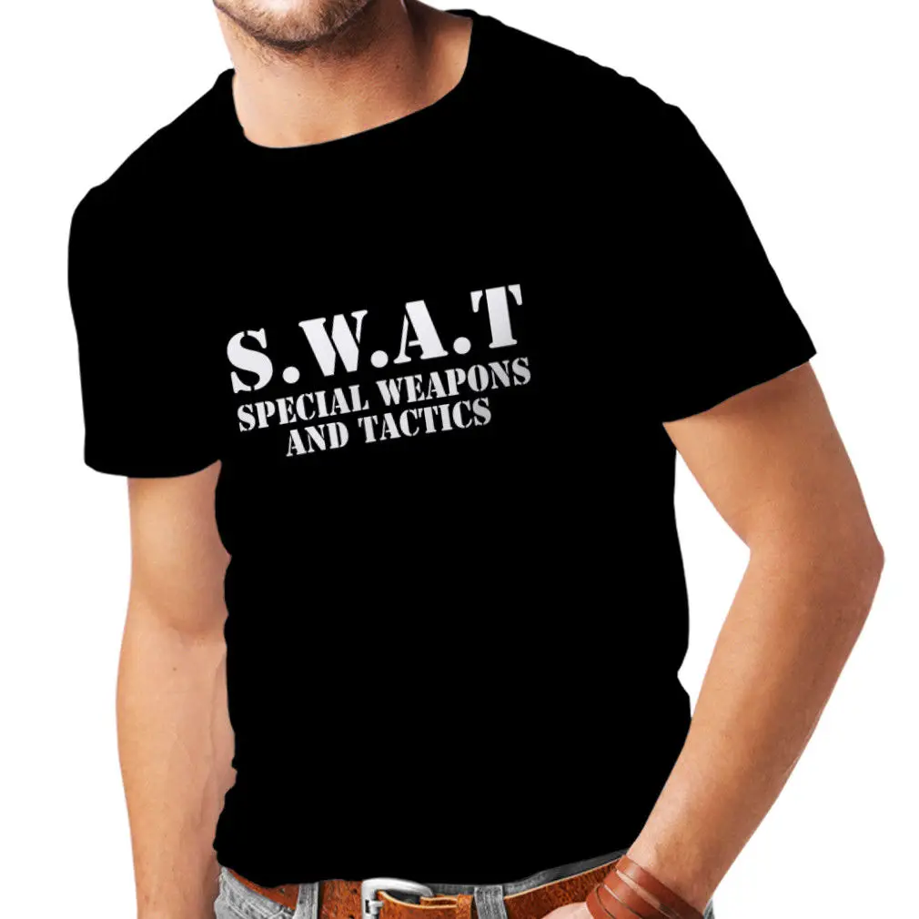 S.W.A.T силы-тактика специального оружия-военная техника мужская рубашка | Мужская