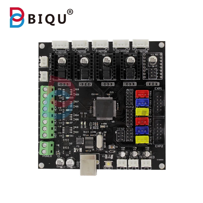 BIQU BIGTREETECH KFB2.0 плата контроллера 3D принтера Ramps1.4/Mega2560 R3 a4988/DRV8825/TMC2100 Reprap Mendel Kossel |