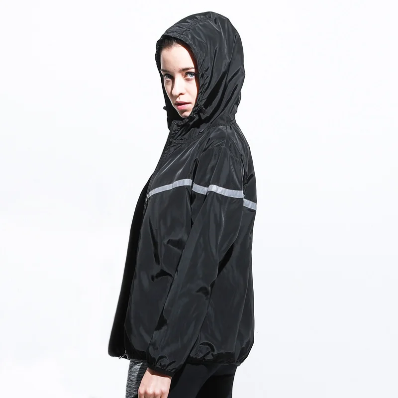 Sport Jacket Fitness Women Long Sleeve Zipper Hoodie Sweatshirt Windproof Jogging Shirt Top Sportswear | Спорт и развлечения