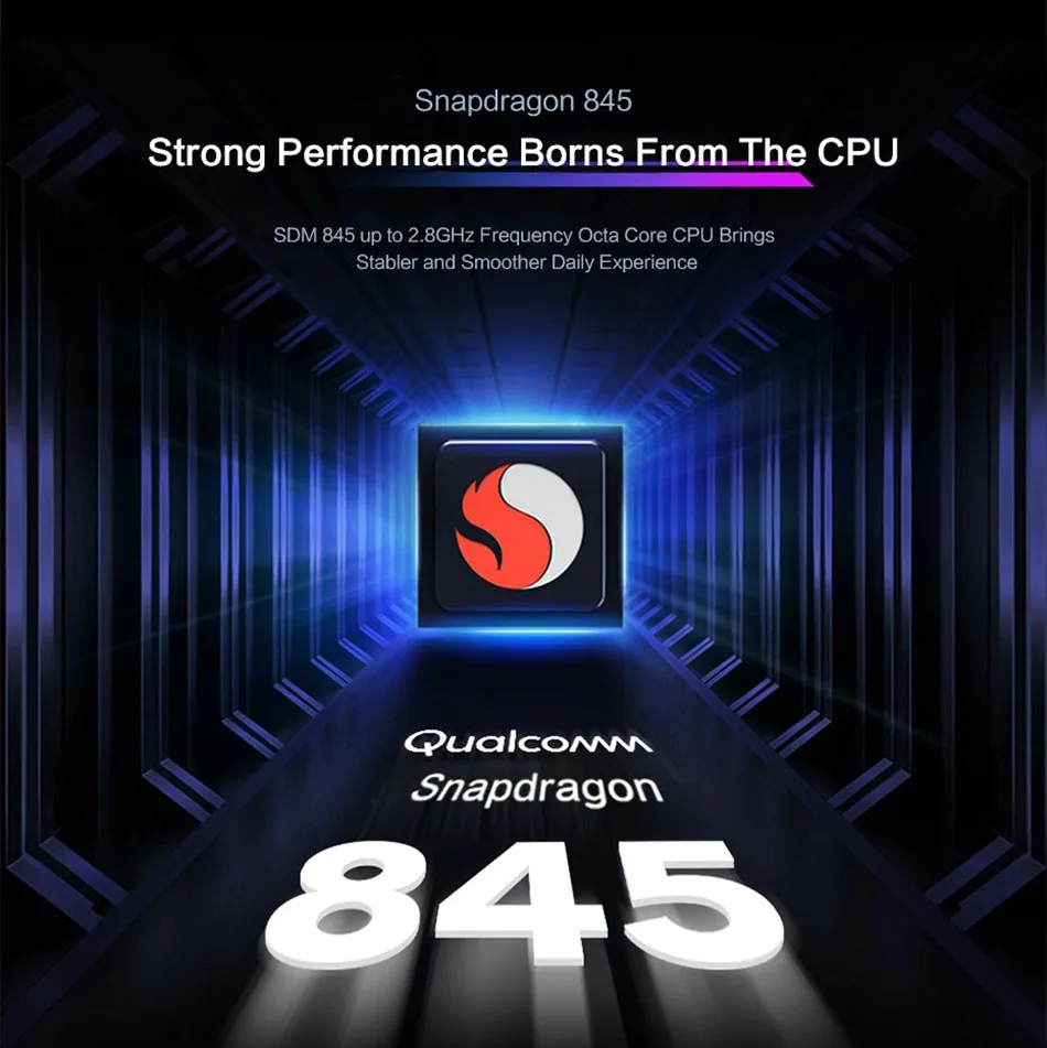 vivo iQOO мобильный телефон 6 ГБ 128 ГБ 6,4" Восьмиядерный Snapdragon 855 с 3 камерами 12 Мп+ 13 МП+ 2 Мп Android 9 4000 мАч NFC Смартфон