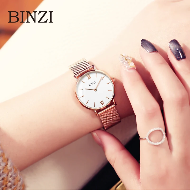 2019 топ продаж женские часы платье для женщин Золотой Серебряный Стальной браслет