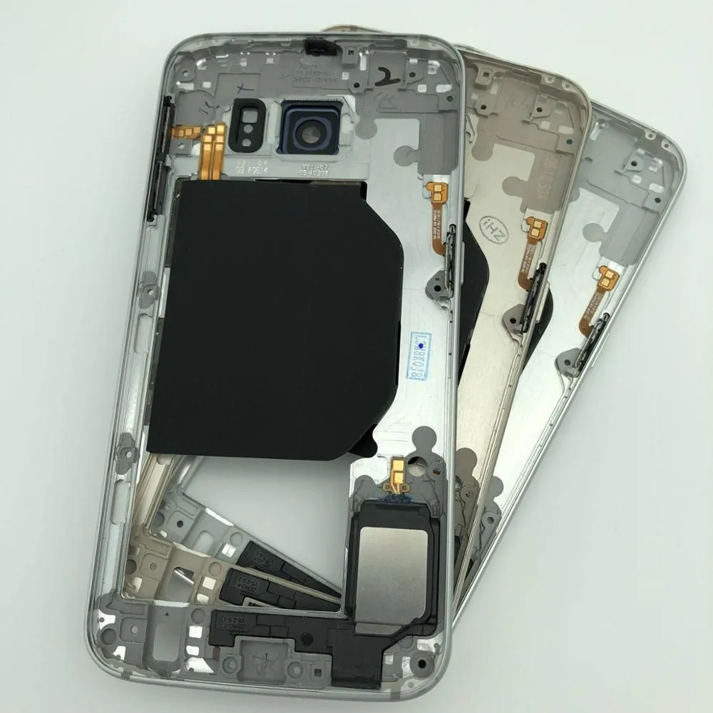 Оригинальный новый корпус средней рамки для sm S6 G920 внутренняя рамка задняя