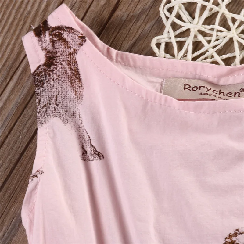 Комбинезоны для маленьких мальчиков с изображением животных Одежда