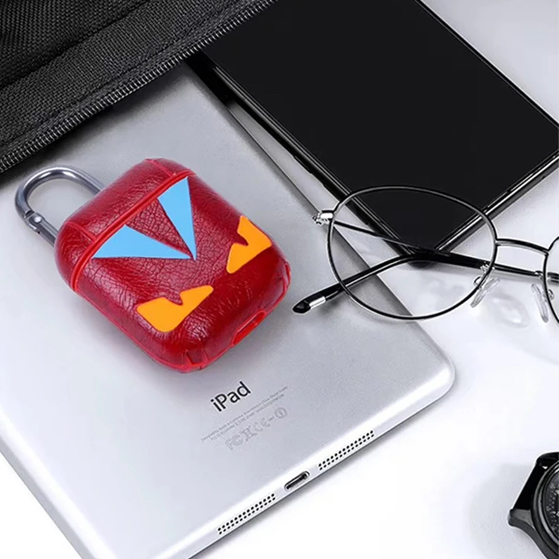 Airpods чехол 1 защитный Натуральная кожа наушники 2019 Новинка|Аксессуары для