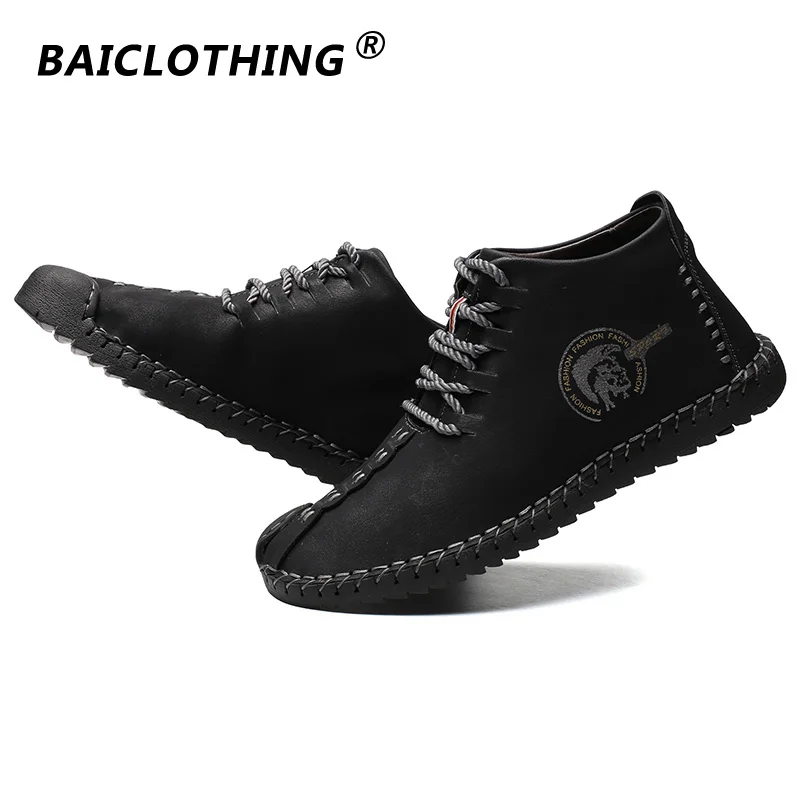 Big Size 2019 New Comfortable Casual Boat Shoes Loafers Men Quality Split Flats Hot Sale Lofers Moccasins | Обувь