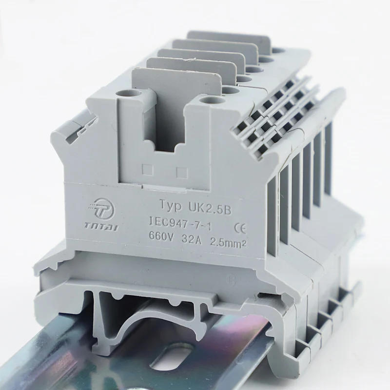 TS-KK3 small septa terminal block electrical isolation end plate Apply To UK-1.5N UK-2.5B MBKKB-2.5 UDK4 | Обустройство дома