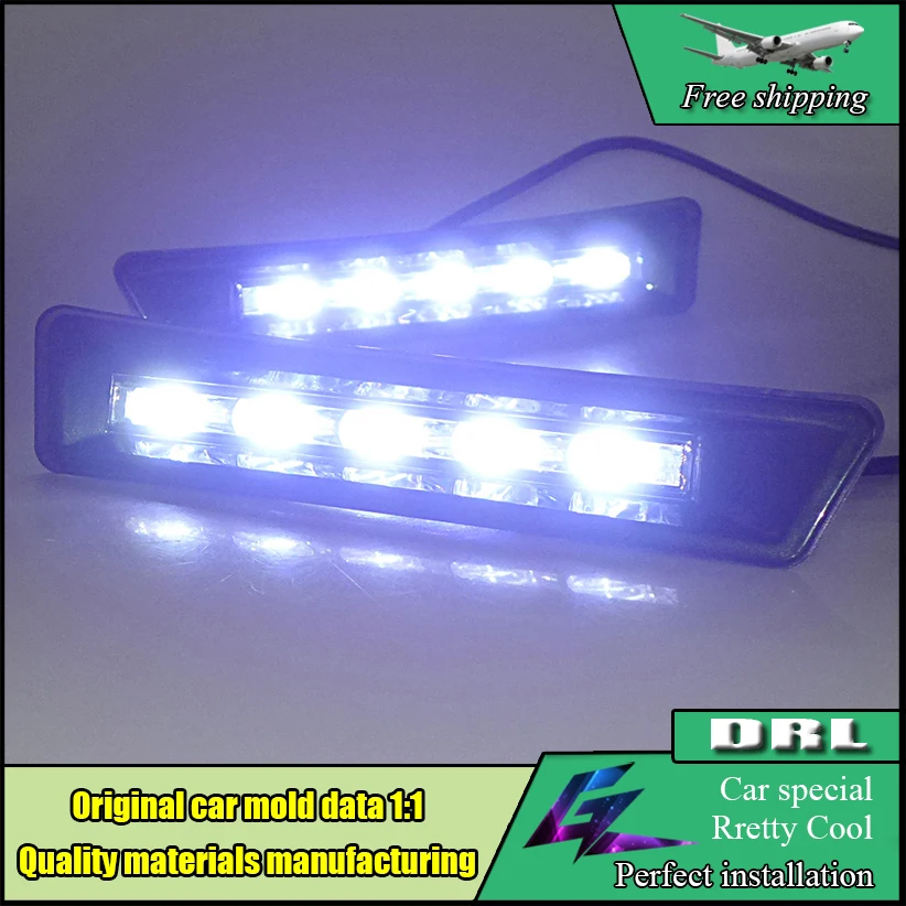 Car styling LED Daytime Running Fog Light DRL For Toyota LAND CRUISER Prado 2700 4000 FJ150 LC150 2010 2011 2012 2013 | Автомобили и