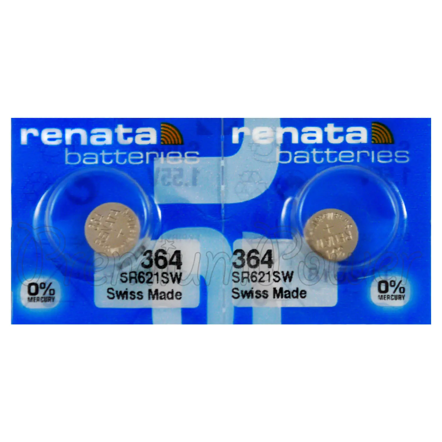 2 X Renata 364 Oxyde Dɺrgent сваи 1 55 V SR621W SR60 Montre SR65 0% Меркурий | Наручные часы