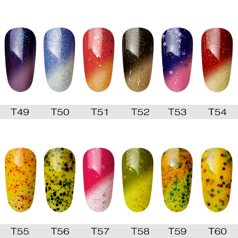 NAILWIND 7 мл хамелеон изменяющийся от температуры УФ гель лак для ногтей замочить