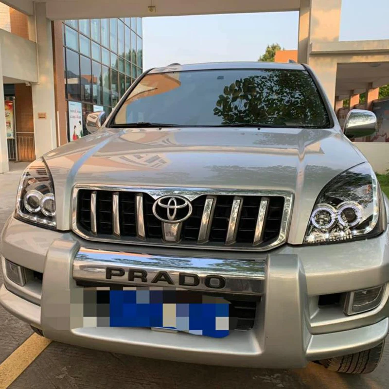 Автомобильный Стайлинг Головной фонарь для Toyota Prado 2003 2004 2005 2006 2007 2008 2009 передних фар, модифицированных на заказ HID