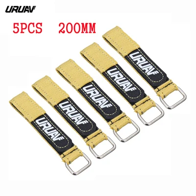 5pcs 200mm 5 шт./10 шт. URUAV KEV LAR 20x200 мм/22x300 мм Lipo батарея завязывается ремень для радиоуправляемого дрона FPV Racing Accs - Цвет: 5pcs 200mm