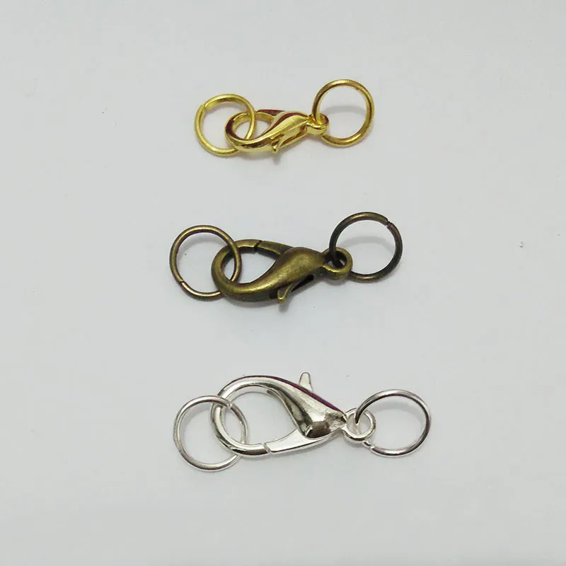 Застежки карабины поворотные застежки триггерные крючки обжимные концы бусин