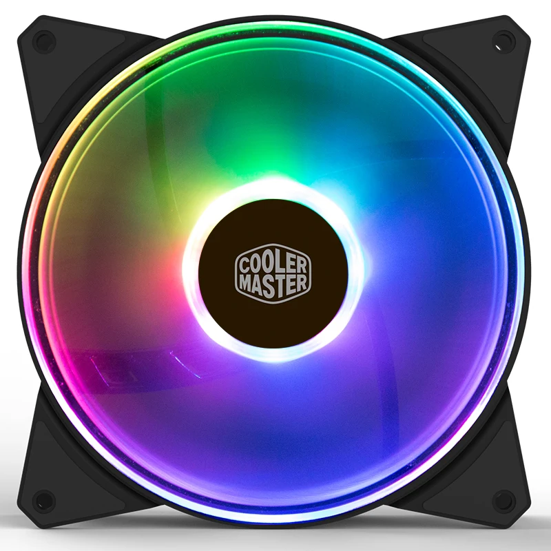 Cooler Master MF140 ARGB 14 см RGB чехол для компьютера PC охлаждающий вентилятор для процессора кулер радиатор водяного охлаждения 140 мм ШИМ тихий вентилятор