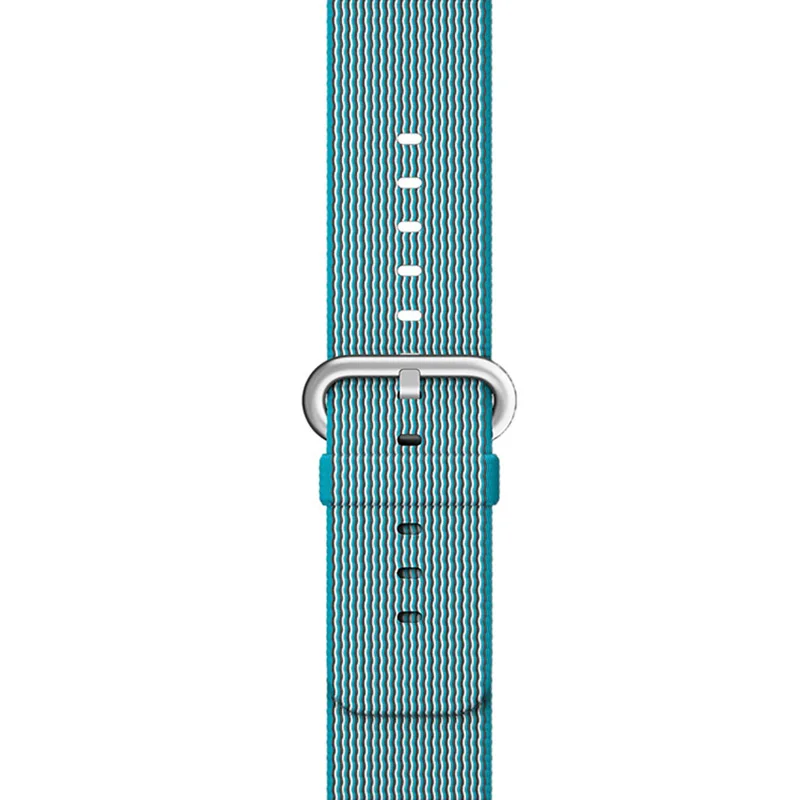 Ремешок для apple watch series 5 4 3 2 1 тканый нейлоновый ремешок для iWatch 44 мм 42 мм 40 мм 38 мм цветной узор Классическая пряжка - Цвет ремешка: color 12