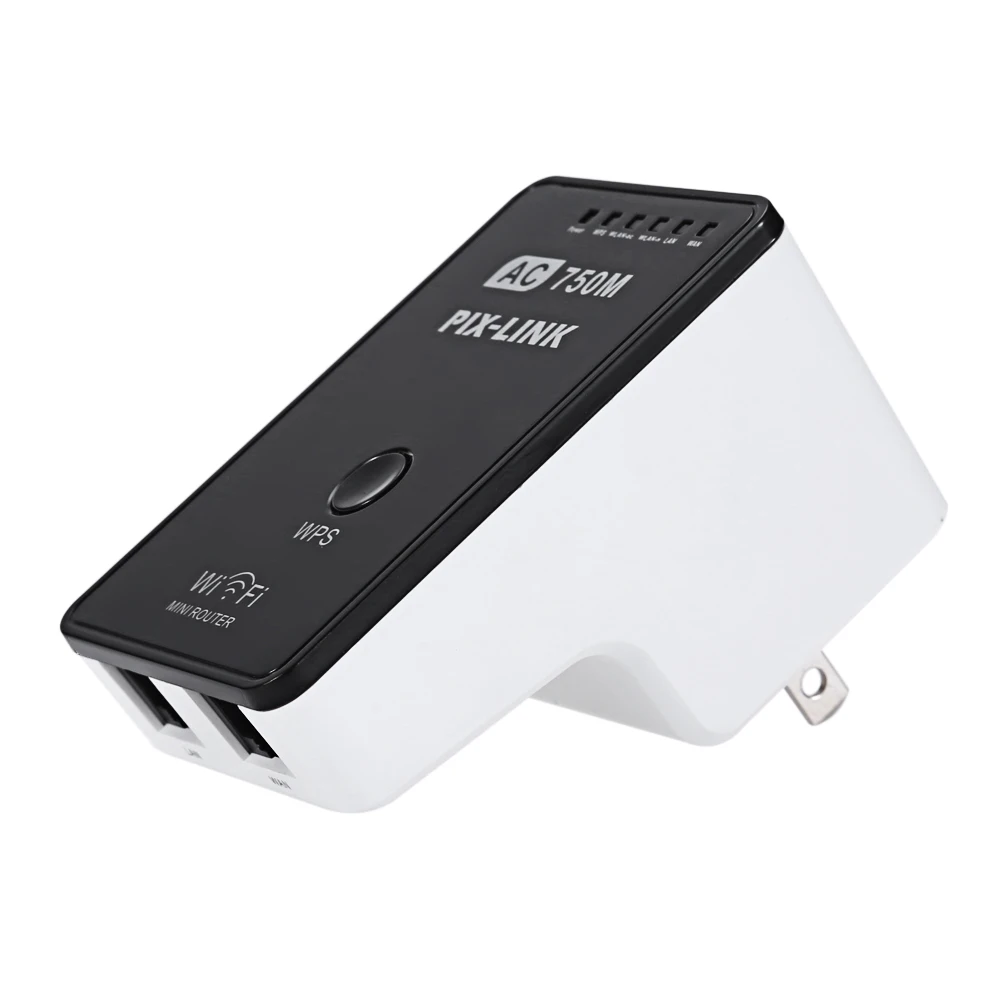 PIX link AC01 750 Мбит Dual Band 2.4 ГГц/5 ГГц AP Wi Fi маршрутизатор повторителя|Беспроводные