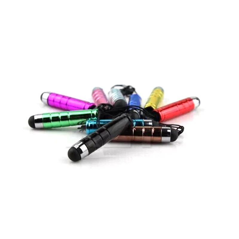 10 шт./лот миниатюрный тонкий стилус емкостный сенсорный Стилус из микрофибры для