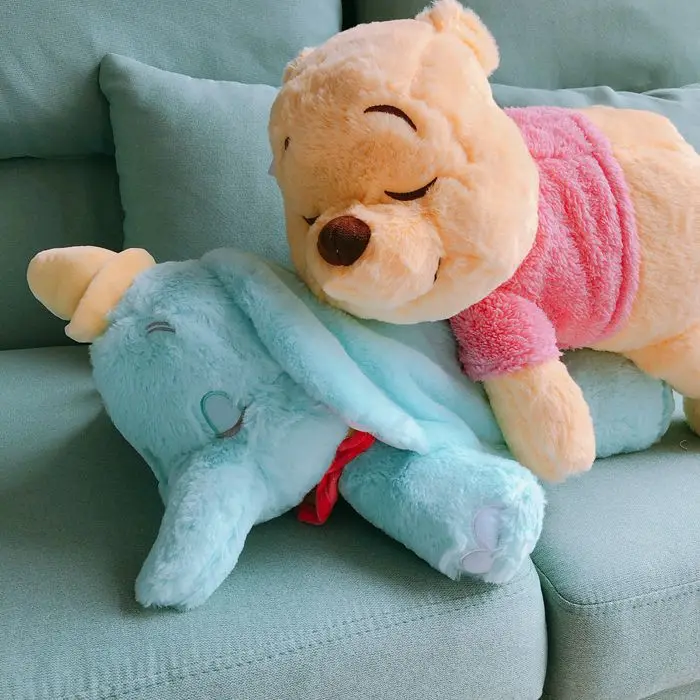 50 см лежащий спящий Ститч чип и Дейл Marie Cat Дейзи Дональд Дак Dumbo медведь мягкие животные плюшевые игрушки для детей