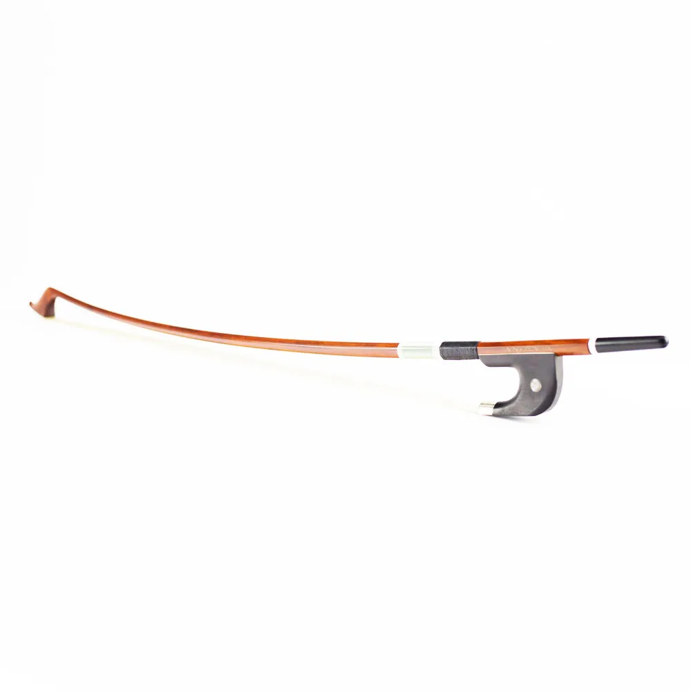 Басовый бант из черного дерева и никеля размеры 4/4 г.|violin parts accessories|pernambuco bass bowbass bow