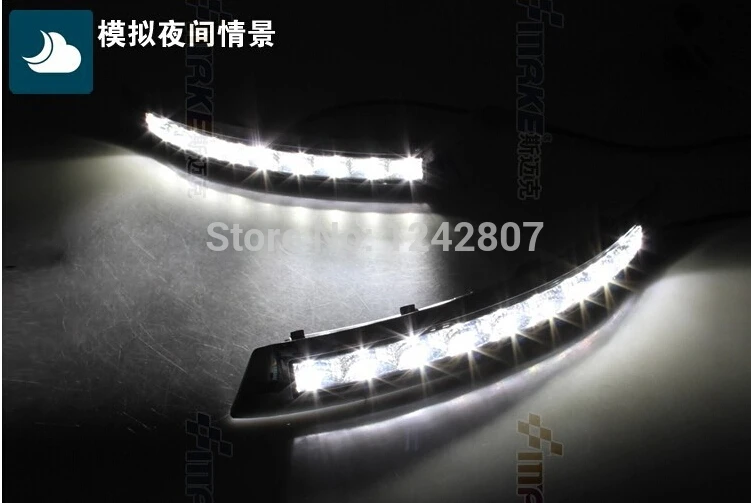 Бесплатная доставка! Горячий продавать Светодиодный дневной светильник для VOLVO