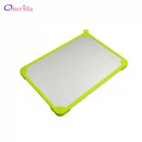 quickly frozen food defrosting tray aluminumsilicone case safety frozen meat fruit quick defrosting thawing plate kitchen tool