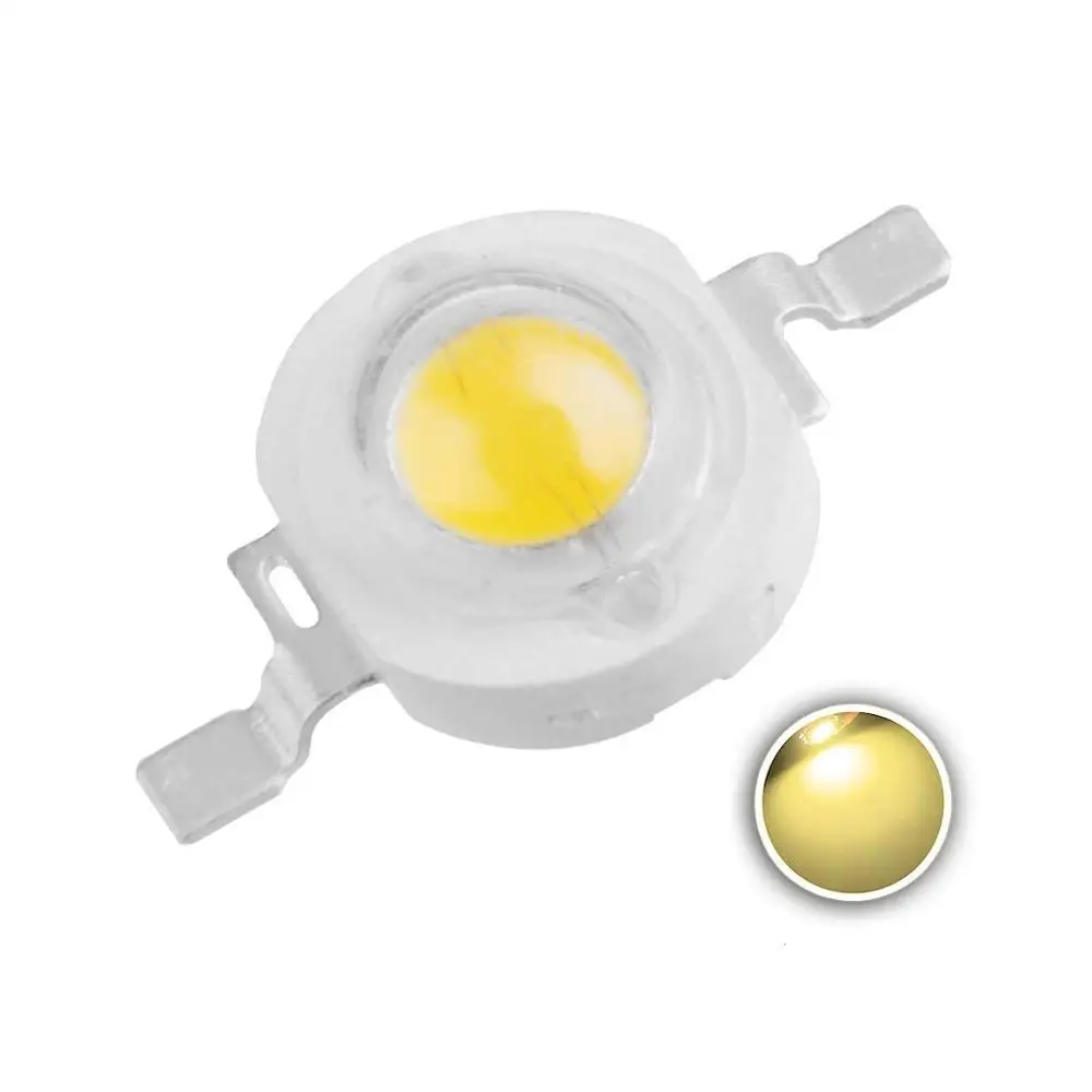 warm white Реальный полный светодиодный чип CREE 3W высокое Мощность Светодиодный лампа диоды для подавления переходных скачков напряжения rgb УФ-полный спектр светодиодный s чип для точечный светильник вниз светильник 10 шт - Испускаемый цвет: warm white