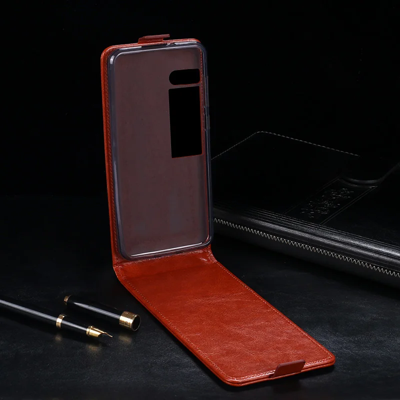 Itgoogo для Meizu Pro 7 чехол Роскошный кожаный флип чехол для Meizu Pro 7 защитный чехол для телефона задняя крышка