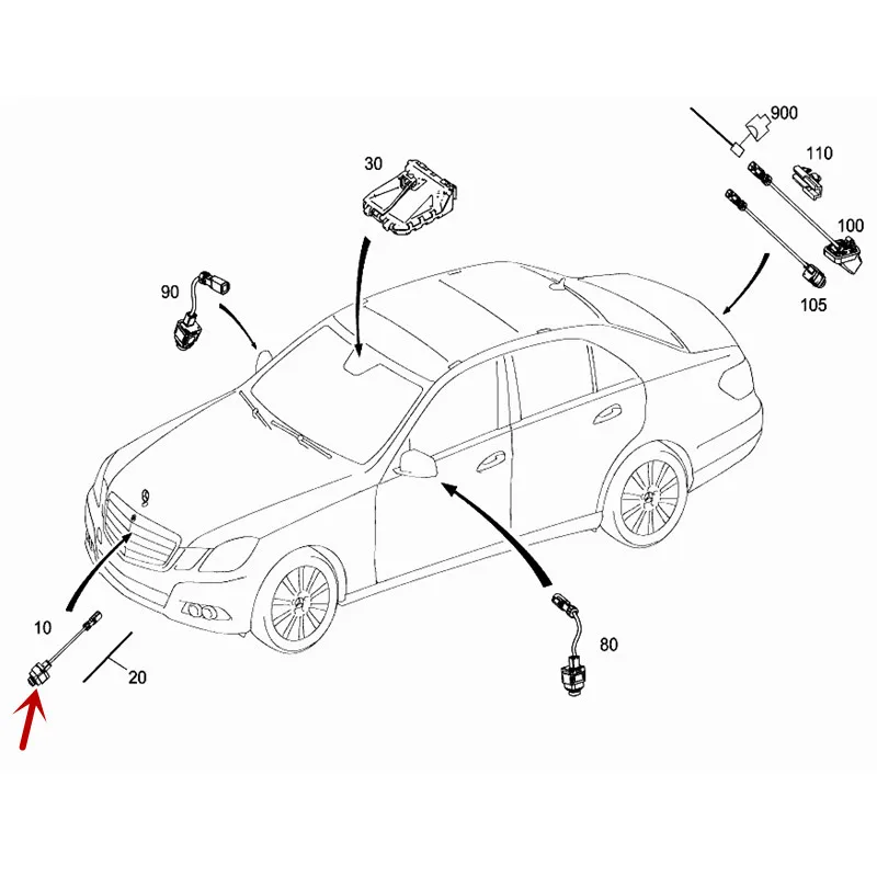 Автомобильная Передняя камера W166 ML250 GLE350 GLS450E300mer ced esb enzE220 E260 ML500 GL450 W212 S560 W217