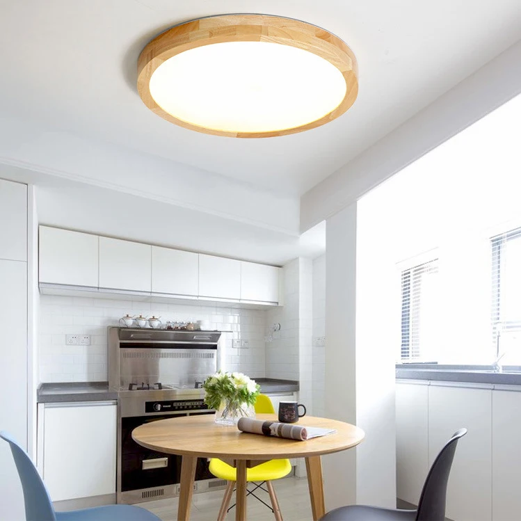 $31.91 Ultra-thin logs LED Ceiling Light Modern Lamp Living Room Lighting Fixture Bedroom Kitchen Surface Mount Ceiling light