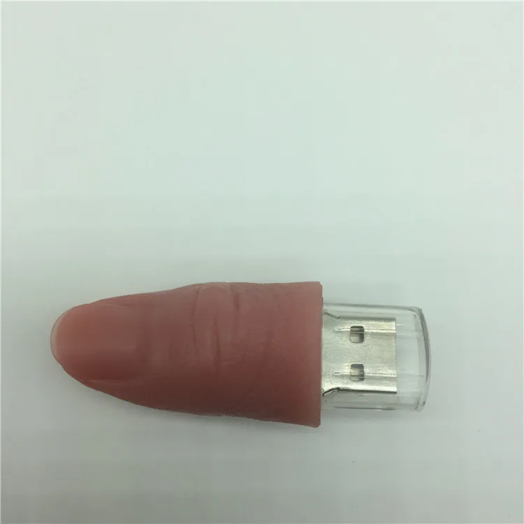 USB 3 0 флеш-память Забавный мультяшный Флешка модель человеческого пальца 4/8/16/32/64