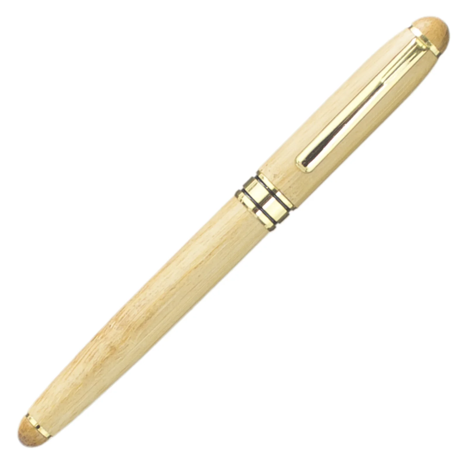 Fountain pen only Бутиковая бамбуковая шариковая ручка, авторучка, подарочный набор в коробке, Персонализированная Свадебная подарочная ручка, продвижение по индивидуальному заказу - Цвет: Fountain pen only