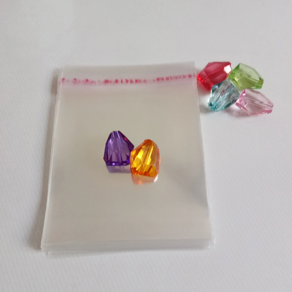 Прозрачные пакеты из ОПП 5000 шт. самоклеящиеся прозрачные для