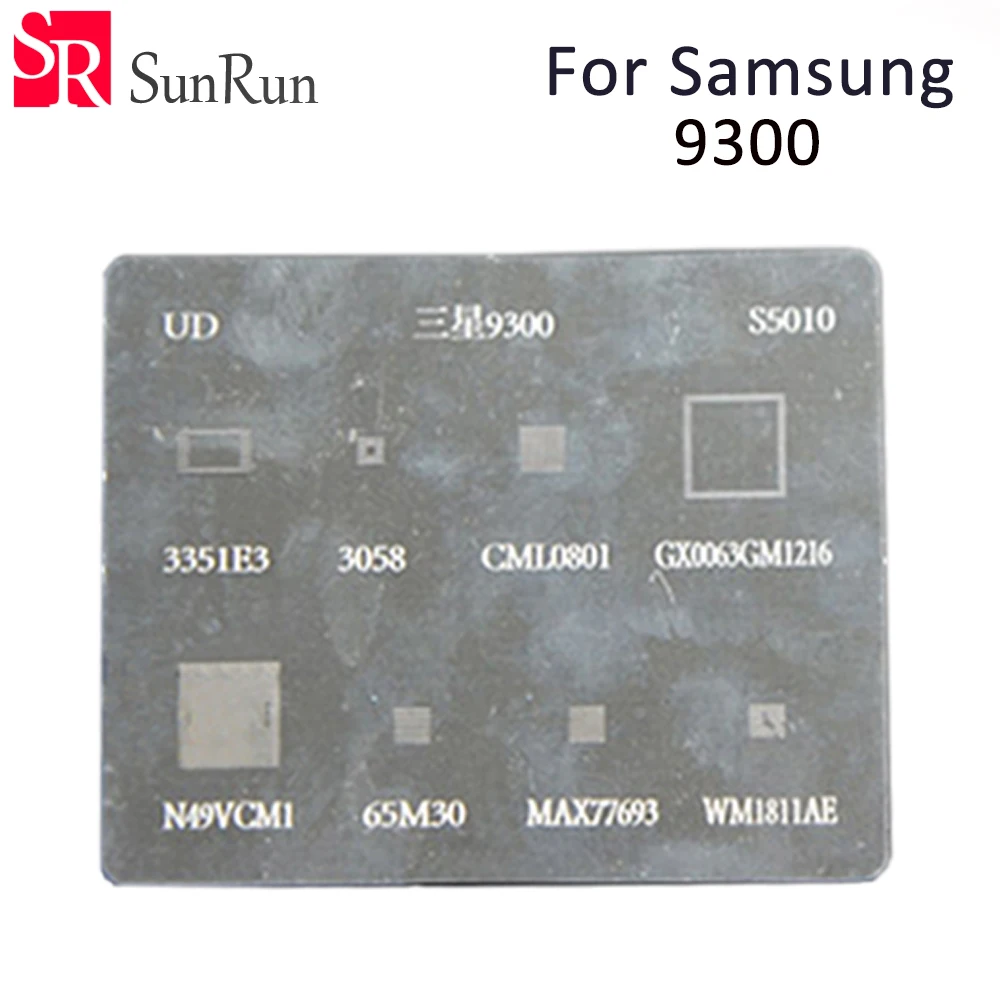 13 шт. BGA прямой трафарет нагрева BGA трафарет для samsung i9300 s3 i9000 s4 Note 3 Note4 S5 S6 Note5 Note6 S6Edge S7Edge