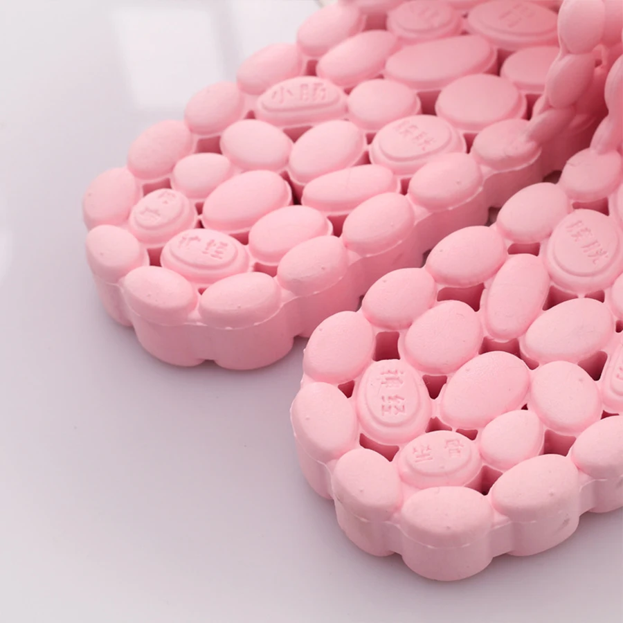 Новинка 2017 массажные летние тапочки для влюбленных в ванную комнату женские