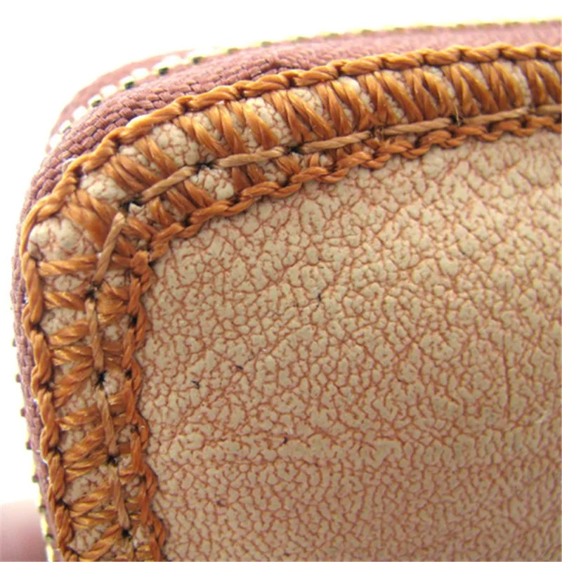 Женские кошельки унисекс ручная работа натуральная кожа Дамский кошелек длинный