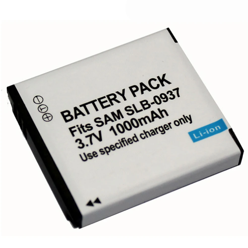 3 7 v 1000mAh SLB-0937 SLB 0937 аккумуляторная батарея для цифровой камеры Samsung L730 L830 i8 NV33 NV4 |