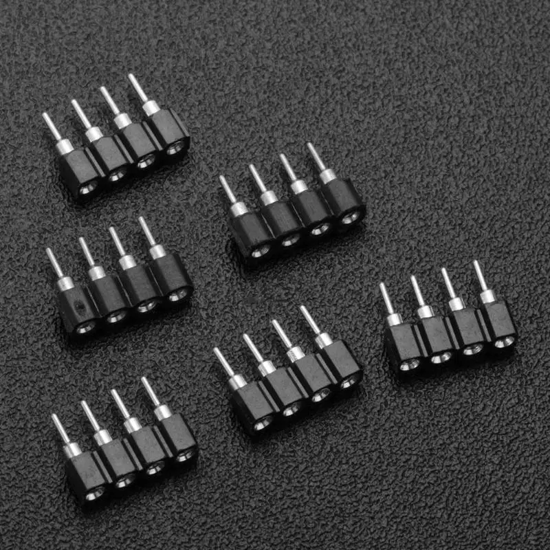 10 шт. мужской/женский 4 Pin RGB / 5PIN коннектор RGBW адаптер игла для /RGBW 5050 3528