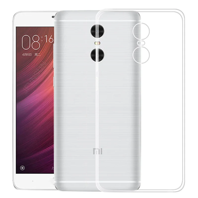 Прозрачный силиконовый чехол для Xiaomi Redmi Примечание 5A премьер-профессионал ТПУ 5