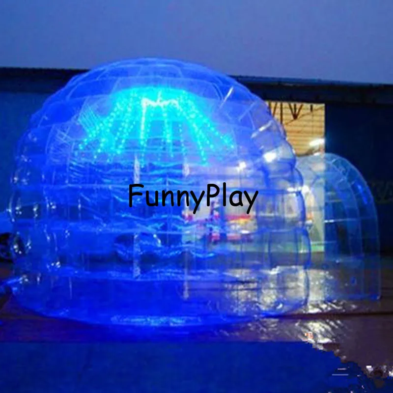 Надувная палатка для отдыха однократная надувная двухслойная пляжная купольная