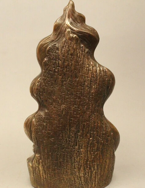 13 &quotКитайский Буддизм Бронзовый Стенд Ру Йи Кван-инь Гуань Инь Богиня Статуя