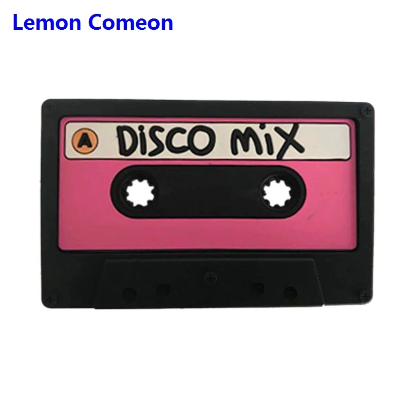 Lemon Comeon, 1 шт., магнитная лента, узор, детский прорезыватель, диско, силиконовые прорезыватели, бусины, BPA бесплатно, пустышка, цепочка, сделай сам, силиконовый Прорезыватель