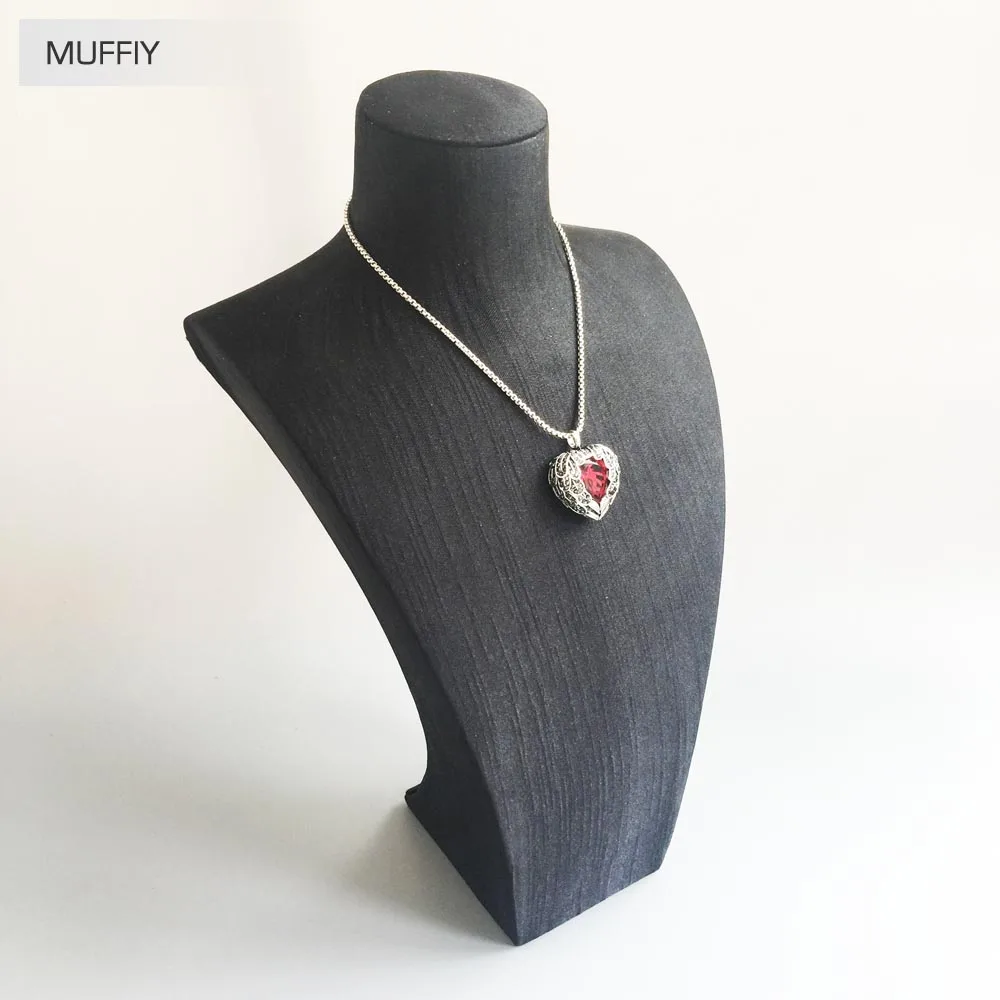 Романтическая подвеска в виде красного сердца ювелирные изделия европейском