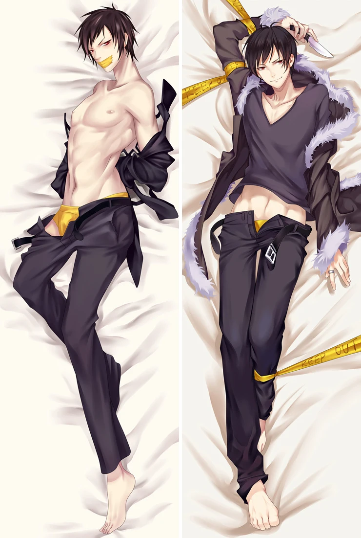 57050 Июля аниме Durarara! Идзая Орихара& Хейваджима Шизуо& рюгаминэ Mikado Dakimakura тела Наволочка Чехол hug Подушка Чехол - Цвет: 57050