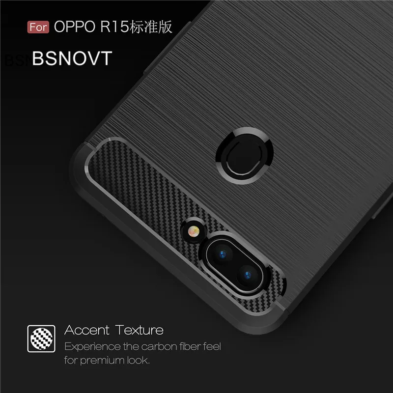 BSNOVT OPPO R15 чехол противоударный силиконовый матовый для телефона телефон Fundas R 15