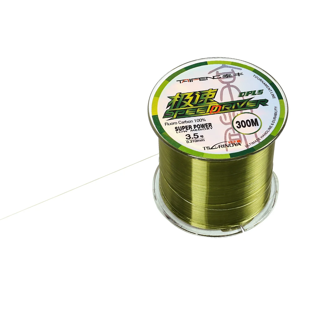 TSURINOYA G 300 м 6 18 кг нейлоновая рыболовная леска прочная гладкая моноволокна морская