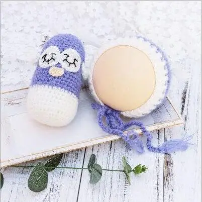 Младенческой малыша Вязание крючком детские вязаные шапочки детская игрушка