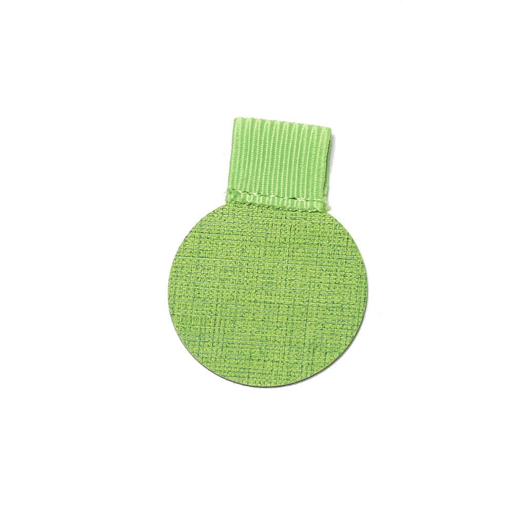 Type 2 green 3 шт. самоклеющиеся кожаные ручки клип карандаш эластичная петля для ноутбуков журналов Clipboards ручка держатель - Цвет: Type 2 green