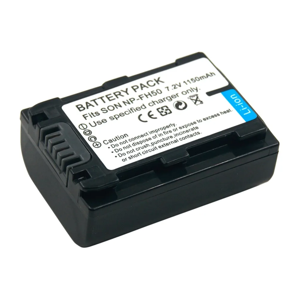 Аккумуляторная батарея NP FH50 FH70 FH100 7 2 В 1150 мАч литиевая камера для Sony dcr FH40 A230 A330 A290