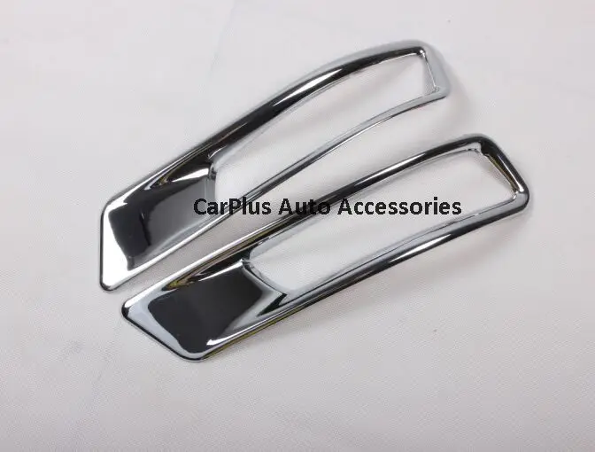 Хромированный задний противотуманный фонарь крышка для 2014 новый COROLLA ALTIS